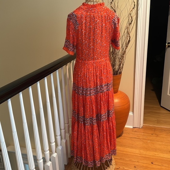 Free People NWOT orange dress - Picture 5 of 10